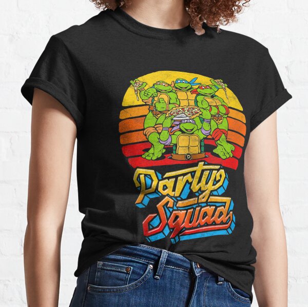 Teenage Mutant Ninja Turtles Bleach Boyfriend Fit Girls T-Shirt