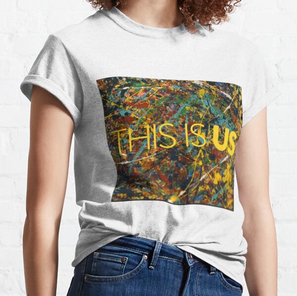 Esto es Nosotros Pintura Camiseta clásica