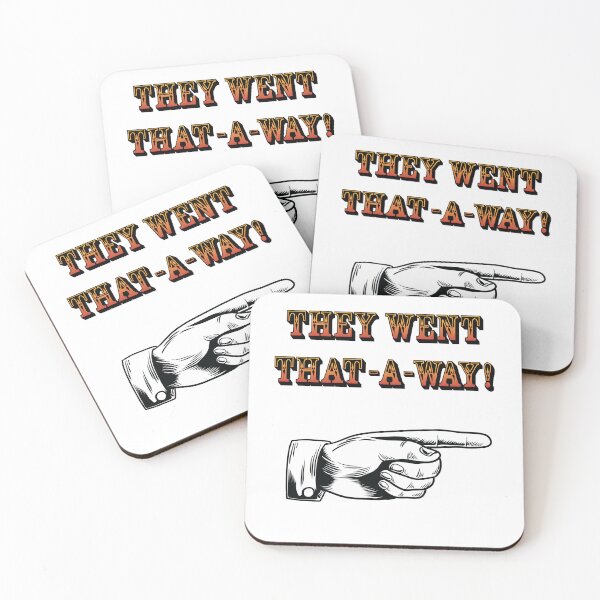 Item preview, They Went That-A-Way designed and sold by MustardSoda.