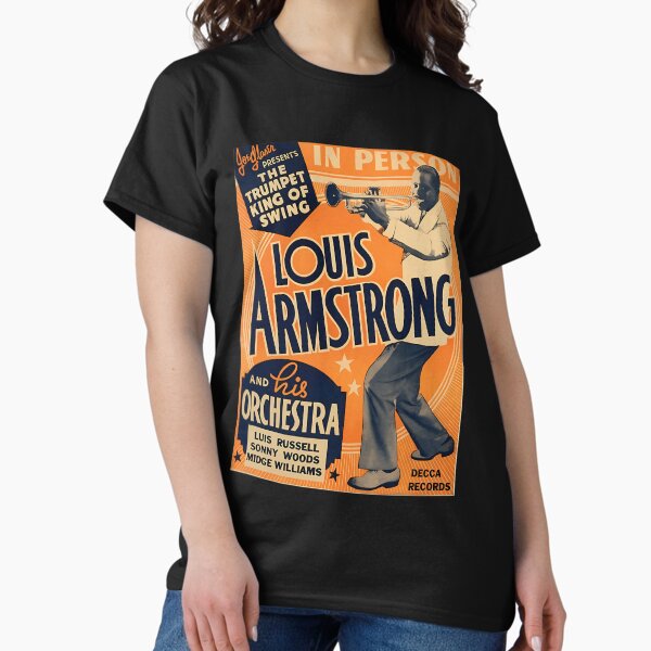 Gear Inc. Louis Armstrong ジャズ Ｔシャツ 2000s 2000年代 ルイアームストロング ジャズ 黒 ブラック JAZZ ジャズ