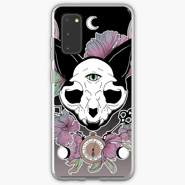 Twilight -- Skull Cat Samsung Galaxy Soft Case