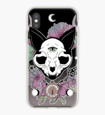Twilight -- Skull Cat iPhone Case