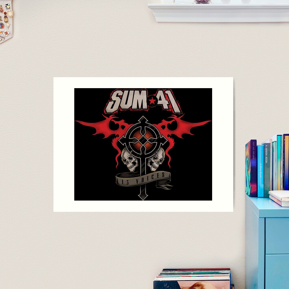 Sum 41 Music Art Board Prints for Sale