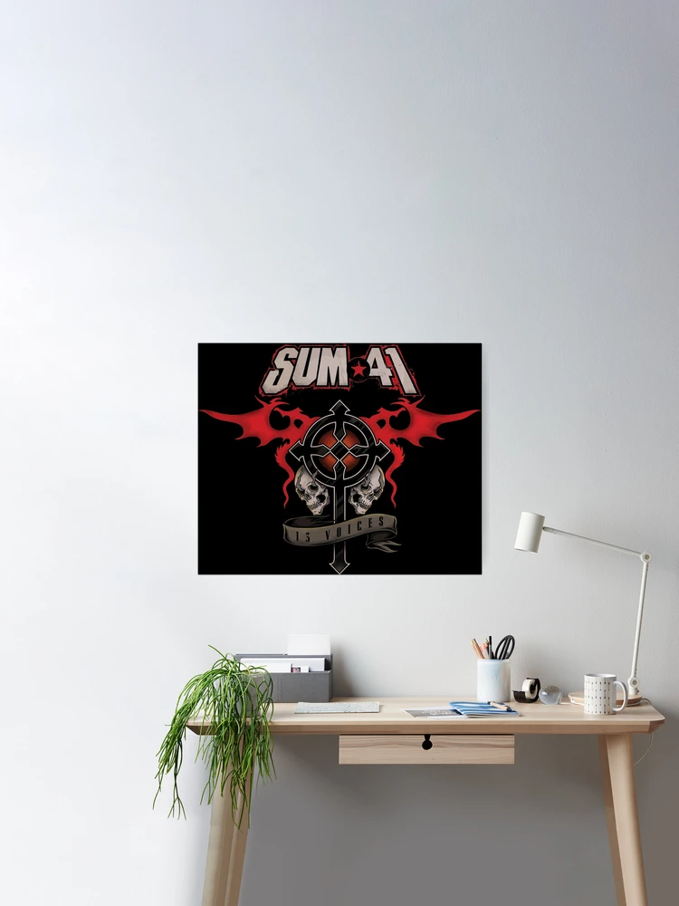 Pieces Sum 41 Lyrics And Signature Paper Poster And Canvas