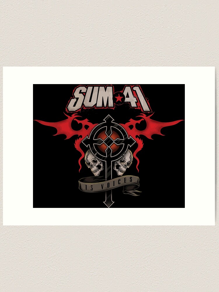 Sum 41 Music Art Board Prints for Sale