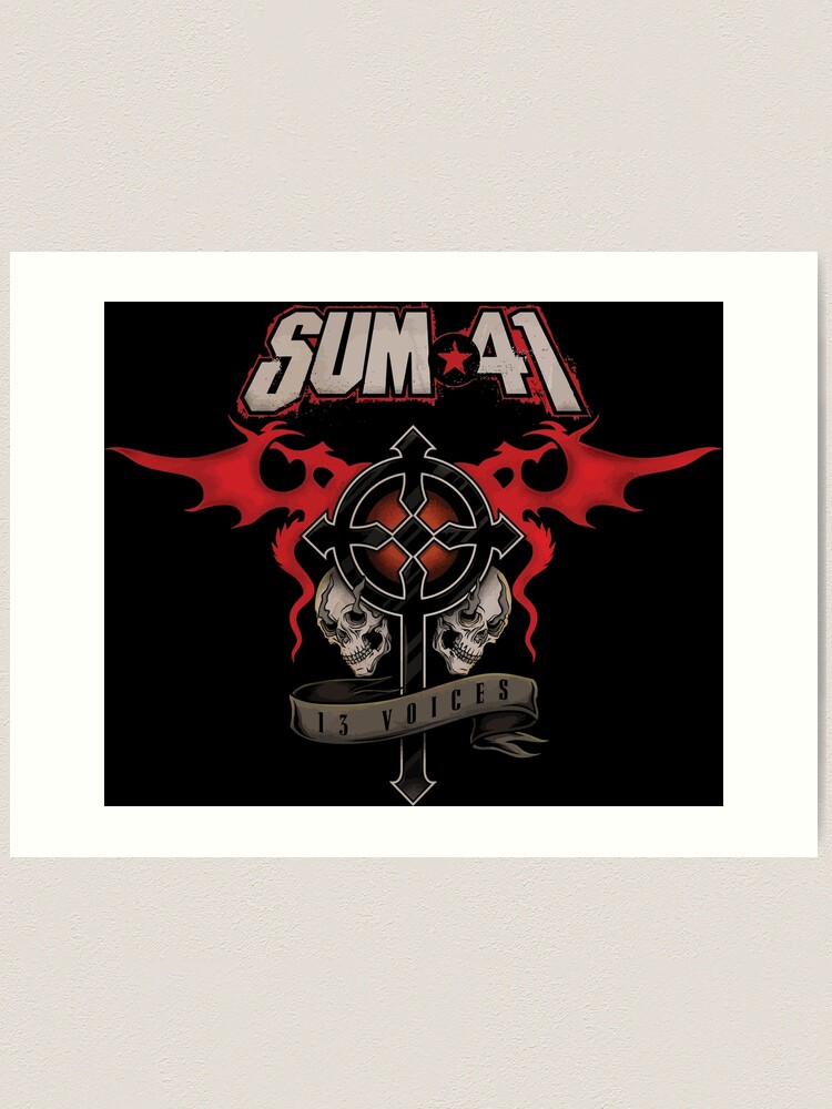 Sum 41 Music Art Board Prints for Sale