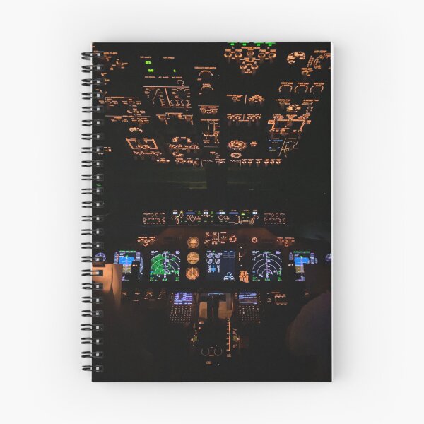 Item preview, Boeing 737 800 Max Flight Deck at Night Showing Lights designed and sold by LifeSpice.