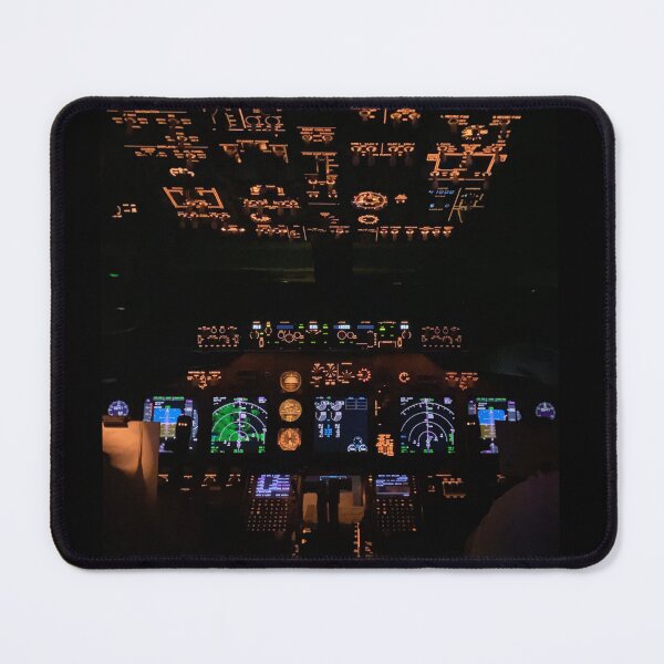 Item preview, Boeing 737 800 Max Flight Deck at Night Showing Lights designed and sold by LifeSpice.