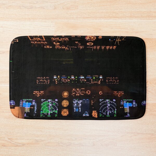 Item preview, Boeing 737 800 Max Flight Deck at Night Showing Lights designed and sold by LifeSpice.