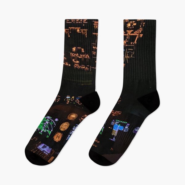 Item preview, Boeing 737 800 Max Flight Deck at Night Showing Lights designed and sold by LifeSpice.