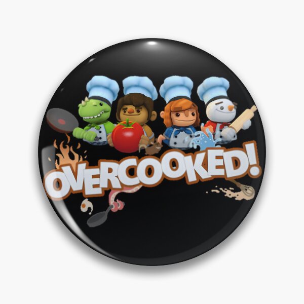 Item preview, Overcooked 	 video game  	 designed and sold by uwknwyasoak20.