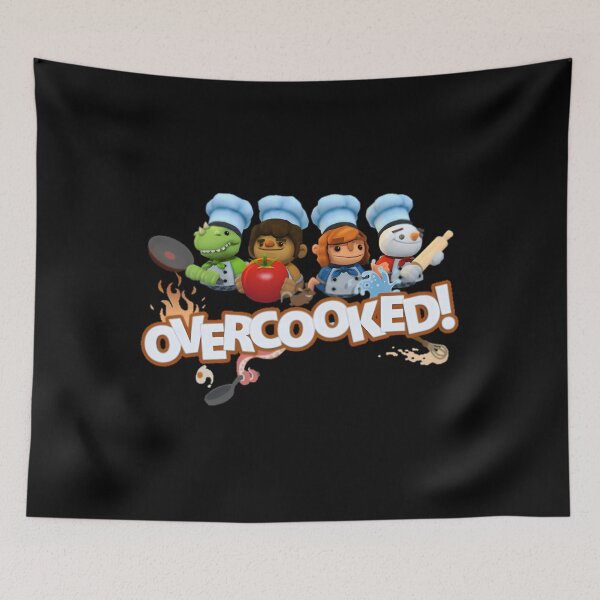 Item preview, Overcooked 	 video game  	 designed and sold by uwknwyasoak20.