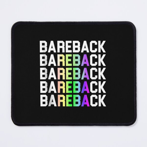 Item preview, Bareback R.E.B.A Funny Pride Month LGBT Quote designed and sold by IvonneSmith.