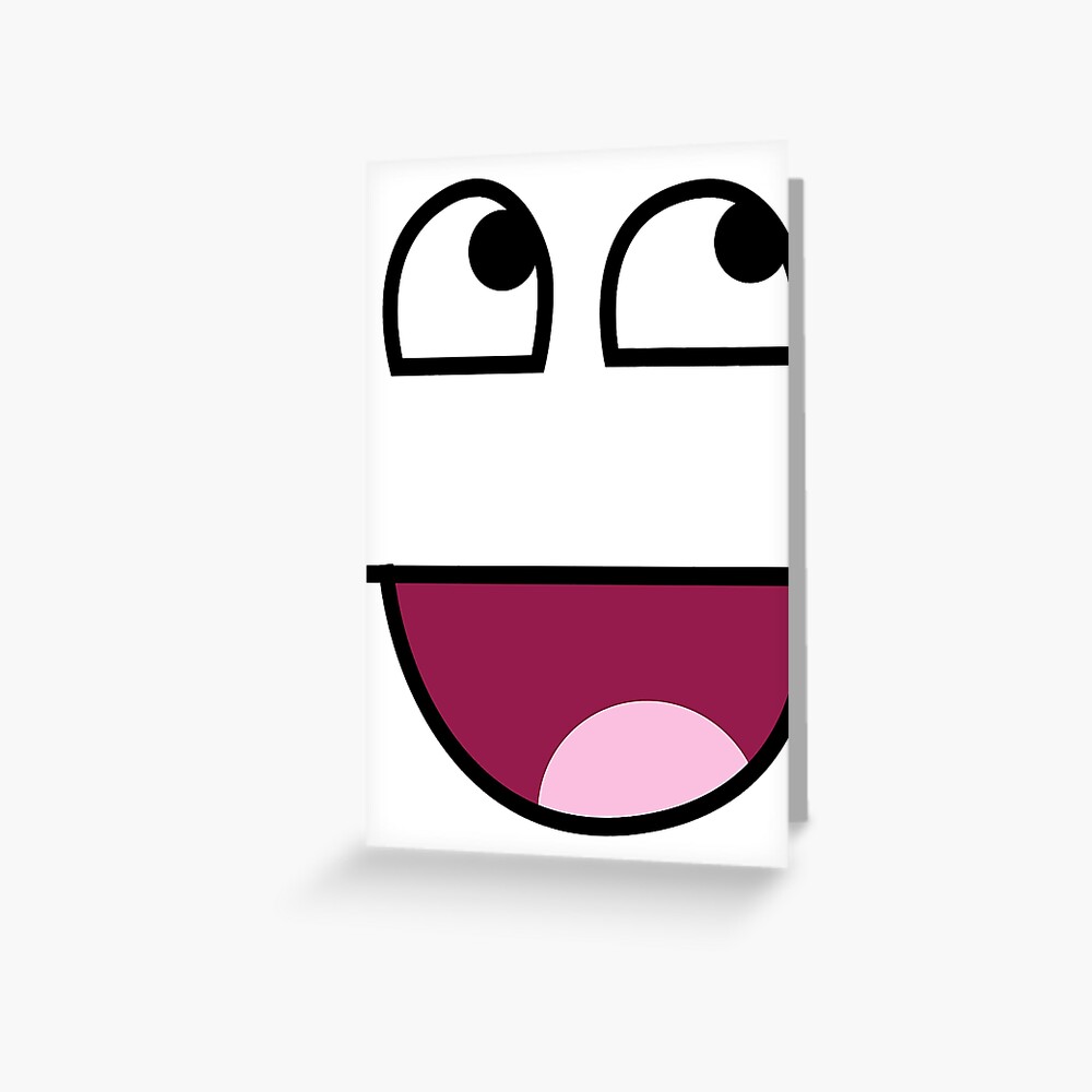 Epic Face Roblox Greeting Card for Sale by TheEliteJewelry