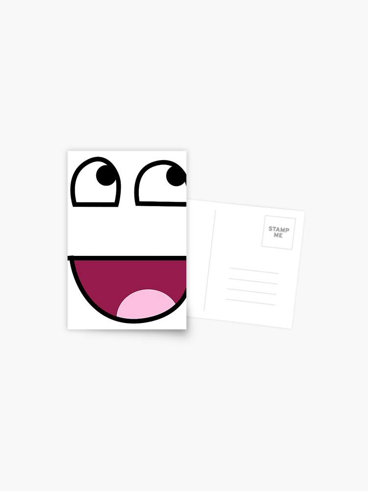 Epic Face Roblox Postcard for Sale by TheEliteJewelry