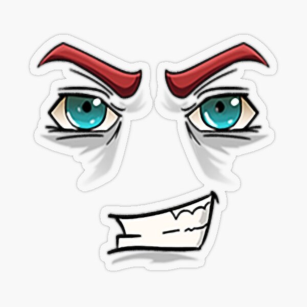 Epic Face Roblox Sticker for Sale by TheEliteJewelry