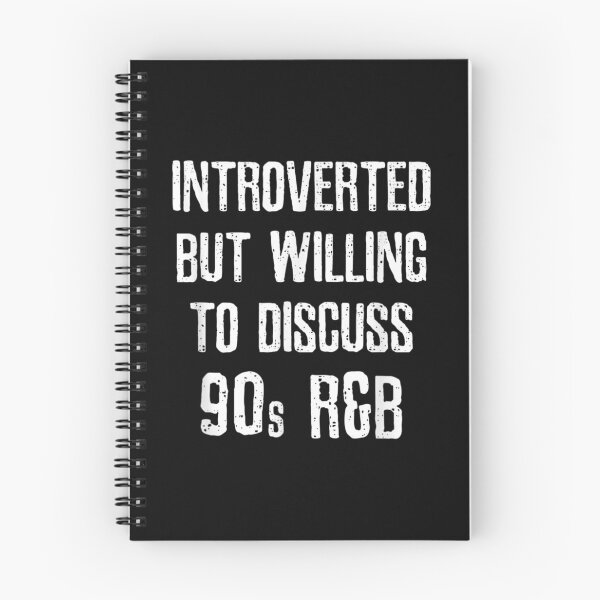 Item preview, Introverted But Willing To Discuss 90S R&B Vintage  designed and sold by IvonneSmith.
