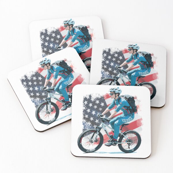 Item preview, Mountain bike American flag designed and sold by socozora.