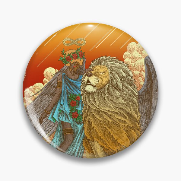 Item preview, Strength Tarot Illustration   designed and sold by WOLForDEER.