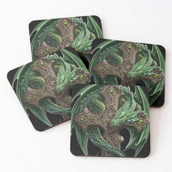 Item preview, Green Gaelic Dragon Collection by Imaginarium Depot designed and sold by Imaginarium Depot - ImaginariumDepot.us.