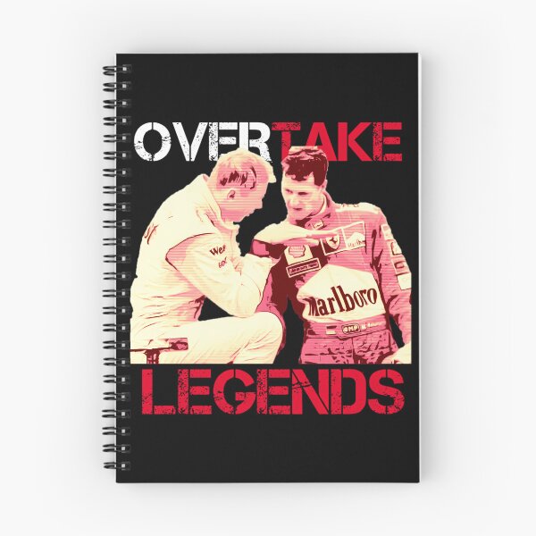 Item preview, Overtake Legends Mika Hakkinen  Michael Schumacher  	 designed and sold by uwknwyasoak20.