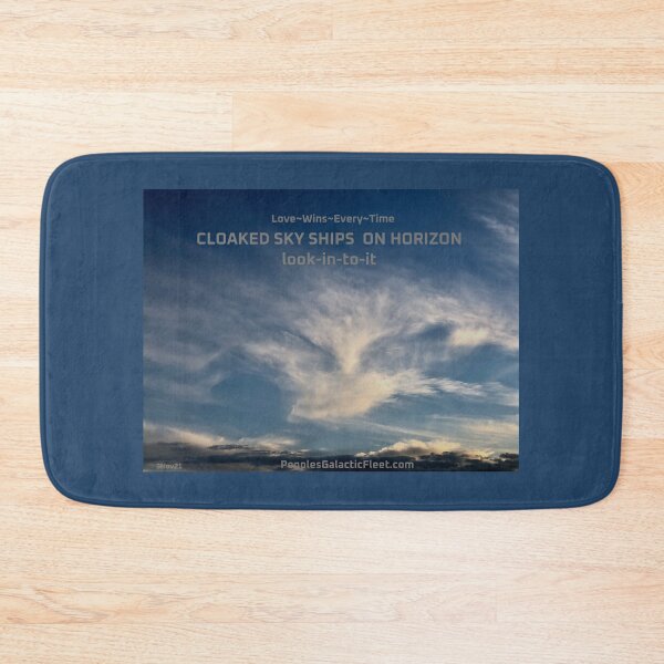 Item preview, CLOAKED SKY SHIPS ON HORIZON designed and sold by GalacticFleet.