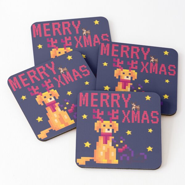 Item preview, Merry Xmas Christmas Pixel Art designed and sold by soulfulprintss8.