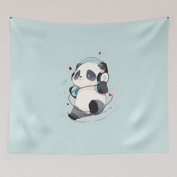 Item preview, Music Fan Panda designed and sold by TinaWang30.