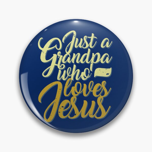 Item preview, Mens Just a Grandpa Who Loves Jesus Christian FaithGift designed and sold by Severinspon.