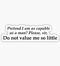 Audrey Rose Quote Sticker