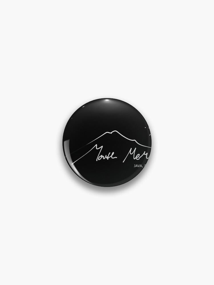 Thumbnail 1 of 3, Pin, Mouth Merapi Java designed and sold by Yeaha.