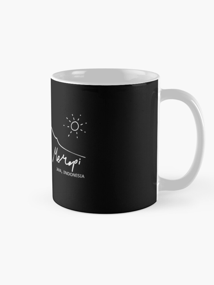 Thumbnail 3 of 6, Coffee Mug, Mouth Merapi Java designed and sold by Yeaha.