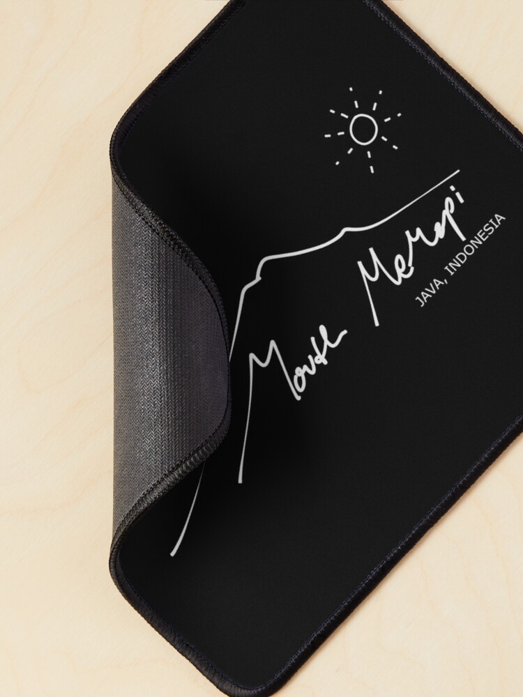 Thumbnail 2 of 5, Mouse Pad, Mouth Merapi Java designed and sold by Yeaha.
