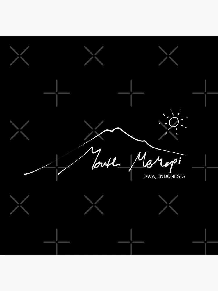 Thumbnail 4 of 4, Pillow, Mouth Merapi Java designed and sold by Yeaha.
