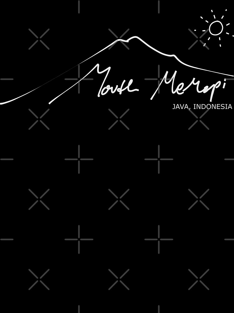 Thumbnail 7 of 7, Oversized T-Shirt, Mouth Merapi Java designed and sold by Yeaha.