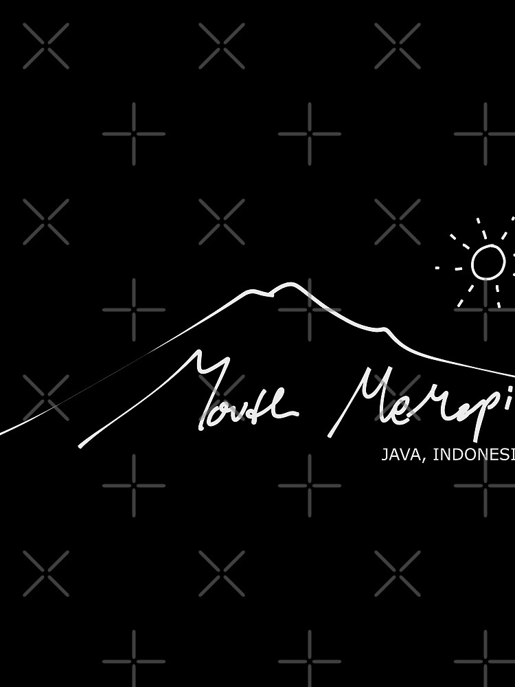 Thumbnail 3 of 3, Scarf, Mouth Merapi Java designed and sold by Yeaha.