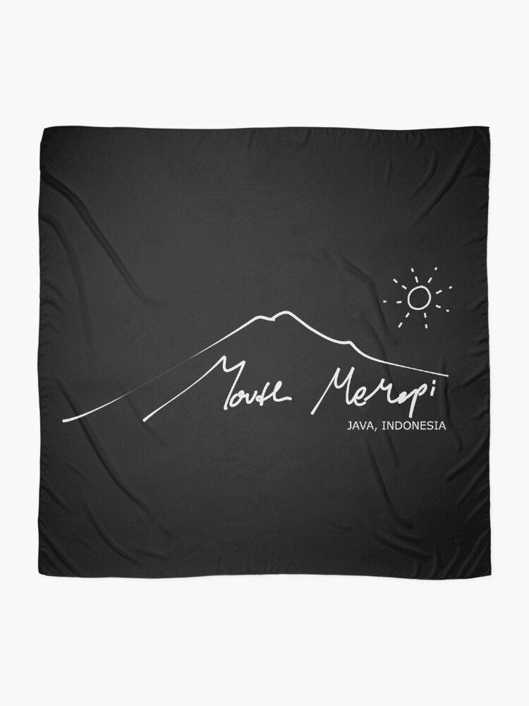 Thumbnail 2 of 3, Scarf, Mouth Merapi Java designed and sold by Yeaha.