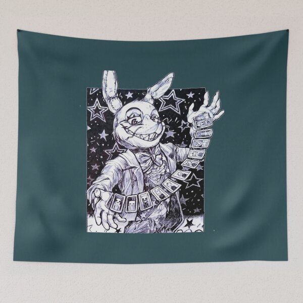 Item preview, Fnaf Security Breach Vanny Joker Black And White designed and sold by LogenParsons.