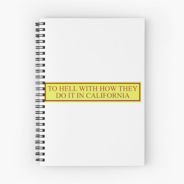 Item preview, To Hell With How They Do It In California designed and sold by Dark Monohue.