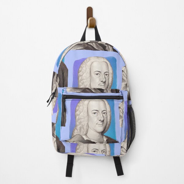 Item preview, German Composer Georg Philipp Telemann - blue - illustration  designed and sold by Litstoy.