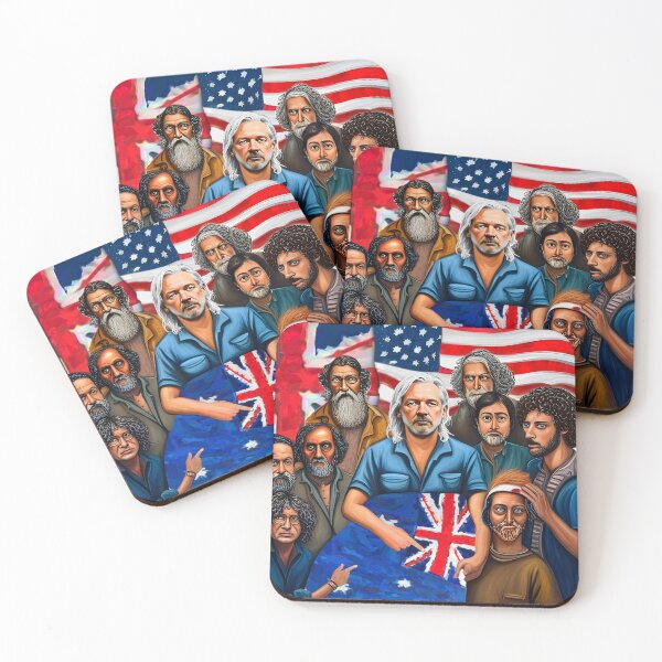 Item preview, FREE Julian Assange - Vote YES - #1 designed and sold by Psychedelic Shack.
