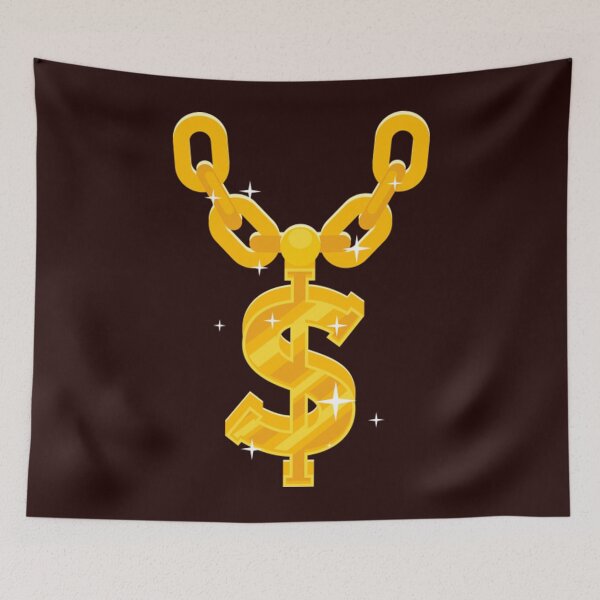 Item preview, Hip Hop Dollar Gold Chain  designed and sold by VerdieHeathcote.