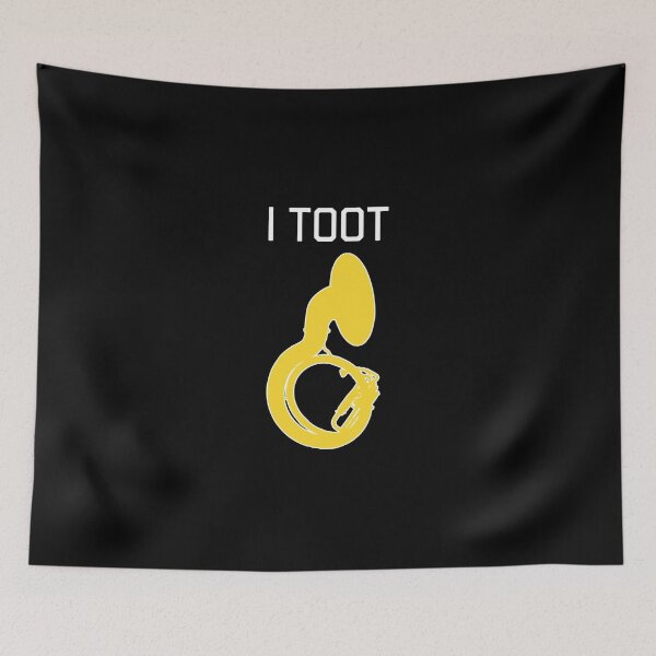 Item preview, Sousaphone I TOOT Funny Sousaphone Gift, marching band, brass band designed and sold by JaydeCummerata.