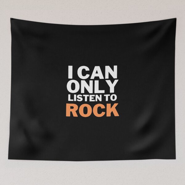 Item preview, I Can Only Listen to Rock designed and sold by altohero.