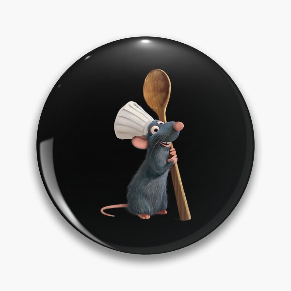Item preview, Ratatouille Chef Remy with Spoon Art Print 	 designed and sold by geudwumdnu65.