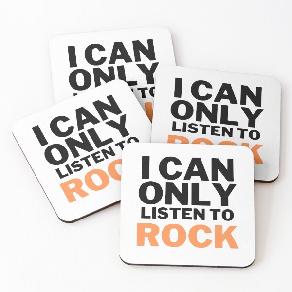 Item preview, I Can Only Listen to Rock designed and sold by altohero.