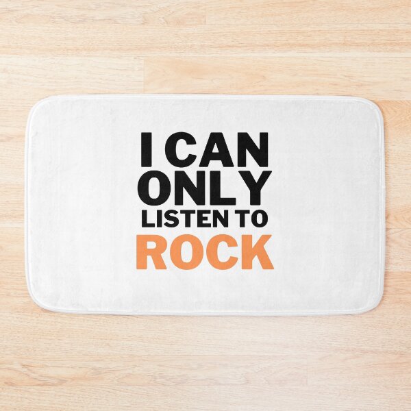 Item preview, I Can Only Listen to Rock designed and sold by altohero.