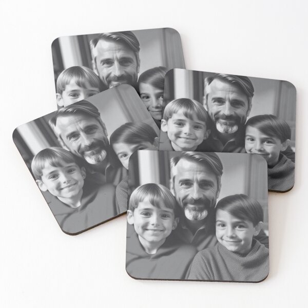 Item preview, Dedicated Single Father: Striving Against All Odds for His Beloved Children designed and sold by MiggysArtHaven.