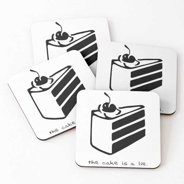 Item preview, The Cake is a Lie designed and sold by farrerrice98.