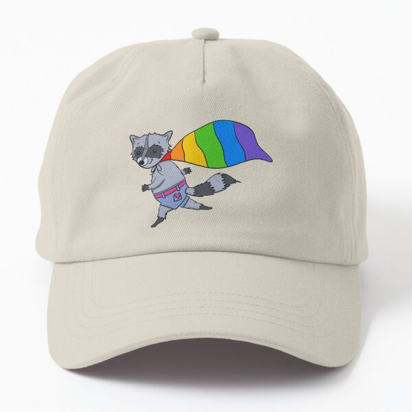 Artikel-Vorschau von Lyle der Waschbär-Gay-Pride-Umhang, designt und verkauft von quirkyburp.